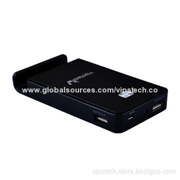 5,000mAh Lithium Polymer Battery Pack for Mobiles, iPhone/iPad and Tablet PCsNew